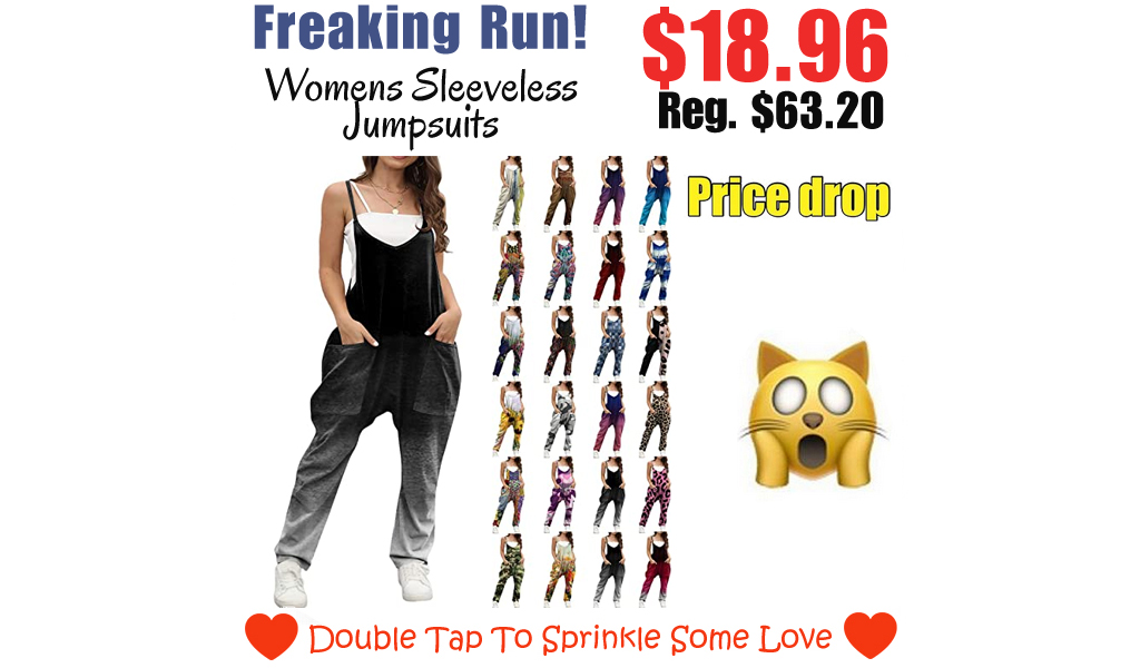 Womens Sleeveless Jumpsuits Only $18.96 Shipped on Amazon (Regularly $63.20)