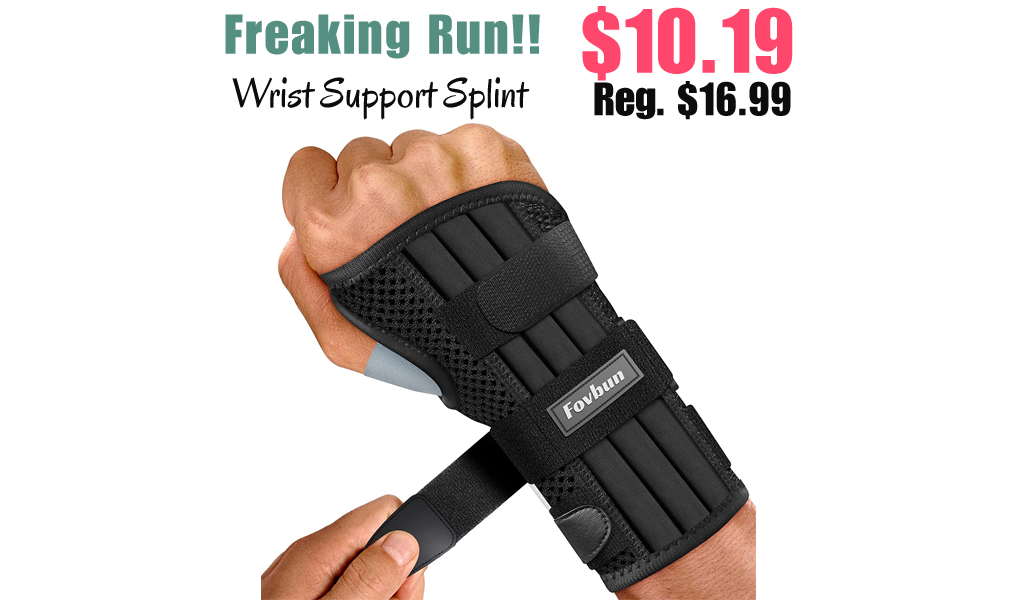 Wrist Support Splint Only $10.19 Shipped on Amazon (Regularly $16.99)