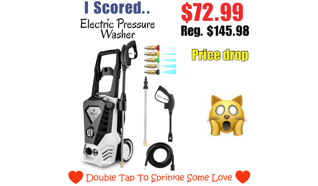 Electric Pressure Washer Only $72.99 Shipped on Amazon (Regularly $145.98)