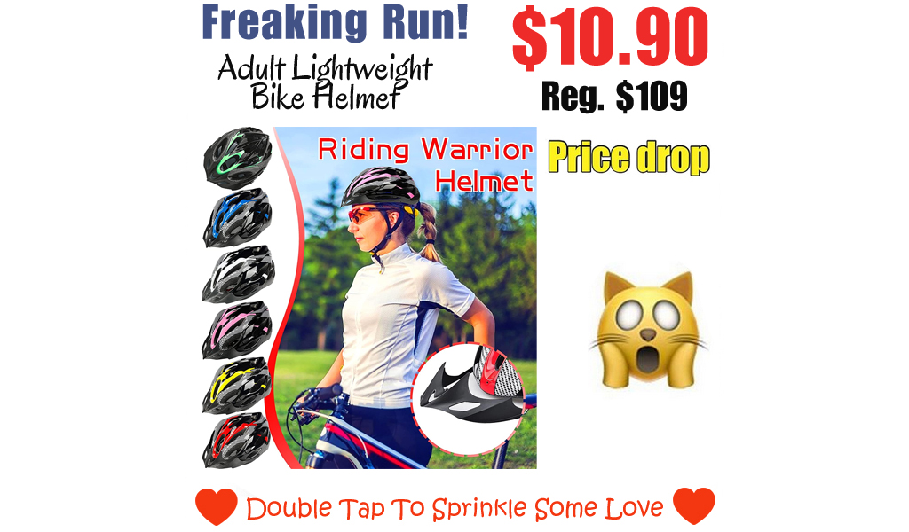 Adult Lightweight Bike Helmet Only $10.90 Shipped on Amazon (Regularly $109)
