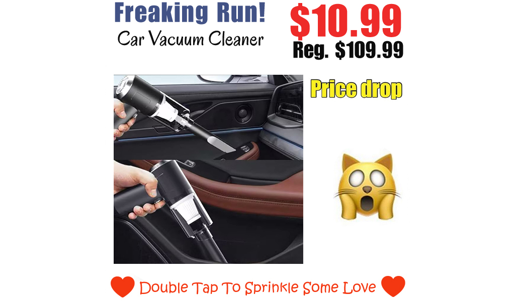 Car Vacuum Cleaner Only $10.99 Shipped on Amazon (Regularly $109.99)