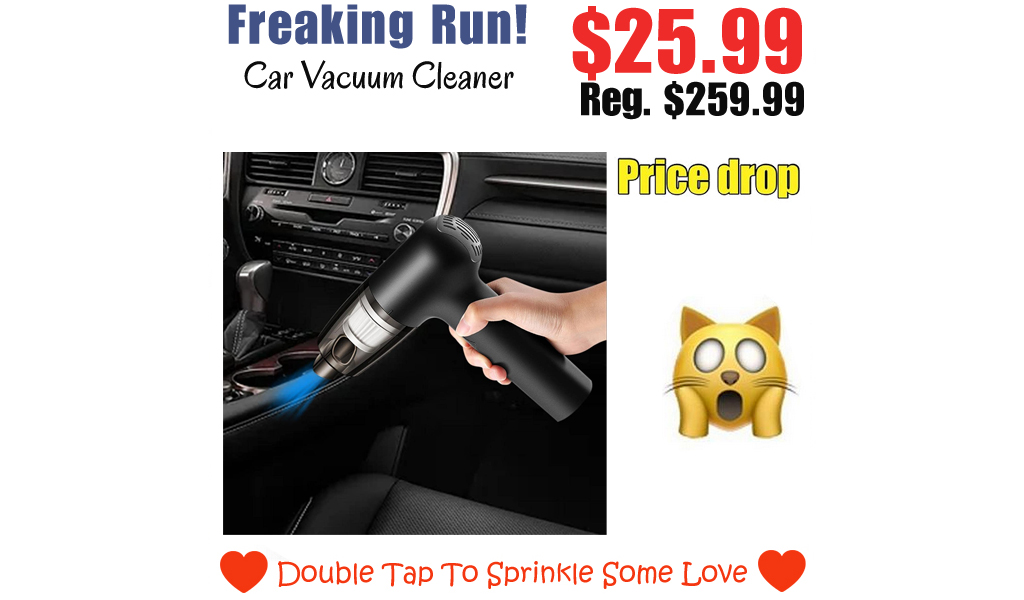 Car Vacuum Cleaner Only $25.99 Shipped on Amazon (Regularly $259.99)