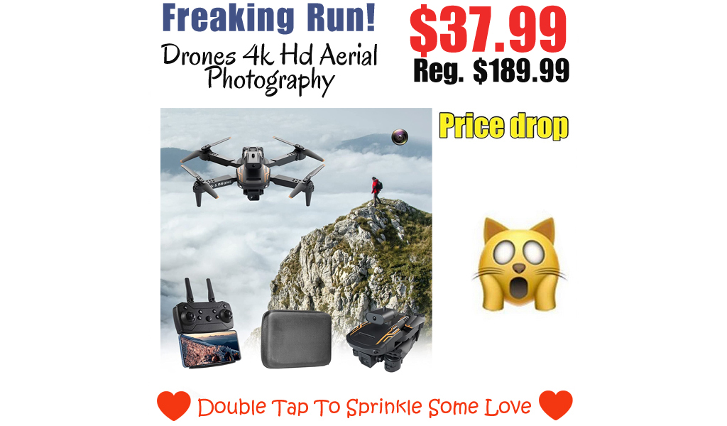 Drones 4k Hd Aerial Photography Only $37.99 Shipped on Amazon (Regularly $189.99)