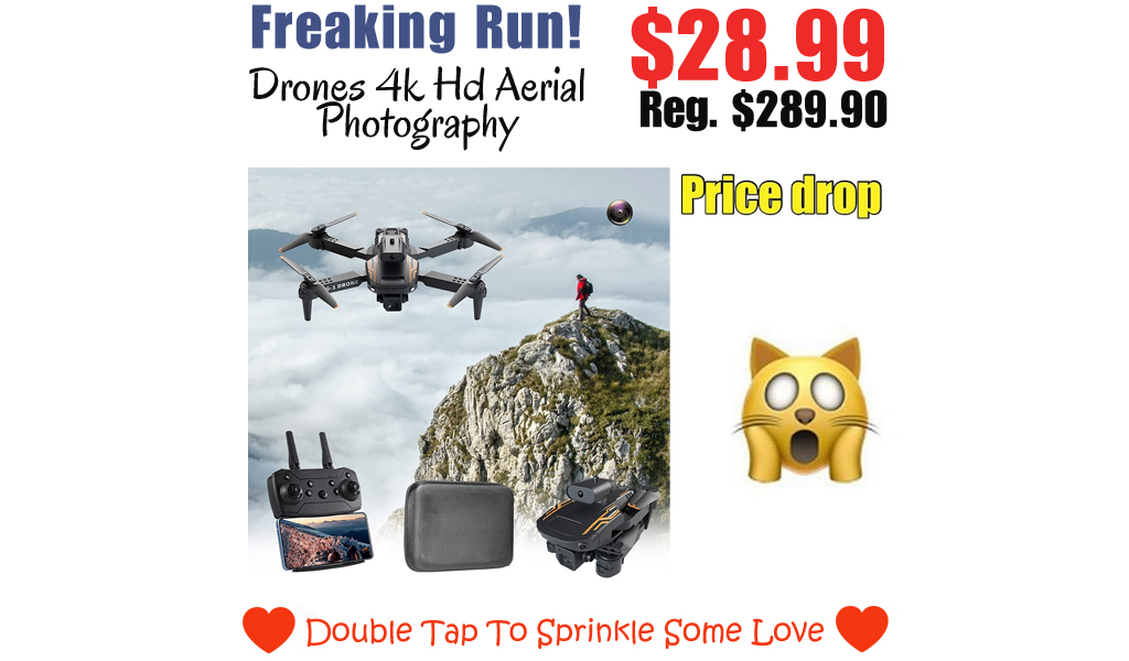 Drones 4k Hd Aerial Photography Only $28.99 Shipped on Amazon (Regularly $289.90)