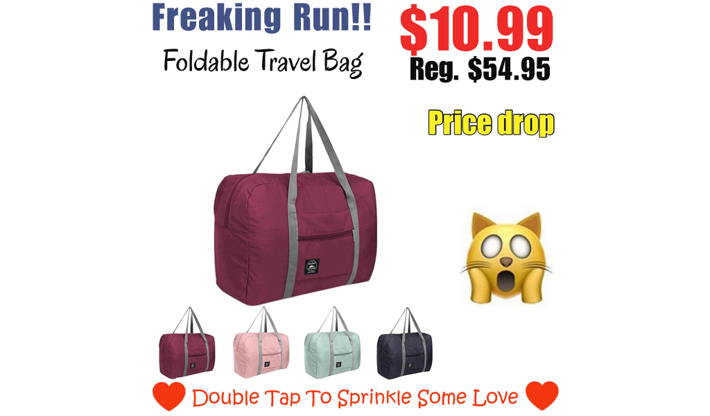 Foldable Travel Bag Only $10.99 Shipped on Amazon (Regularly $54.95)