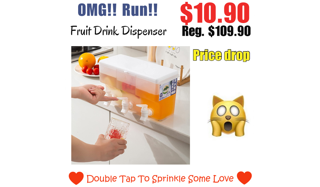 Fruit Drink Dispenser Only $10.90 Shipped on Amazon (Regularly $109.90)