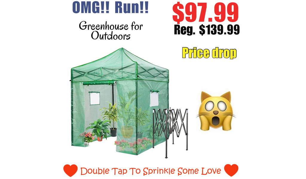 Greenhouse for Outdoors Only $97.99 Shipped on Amazon (Regularly $139.99)