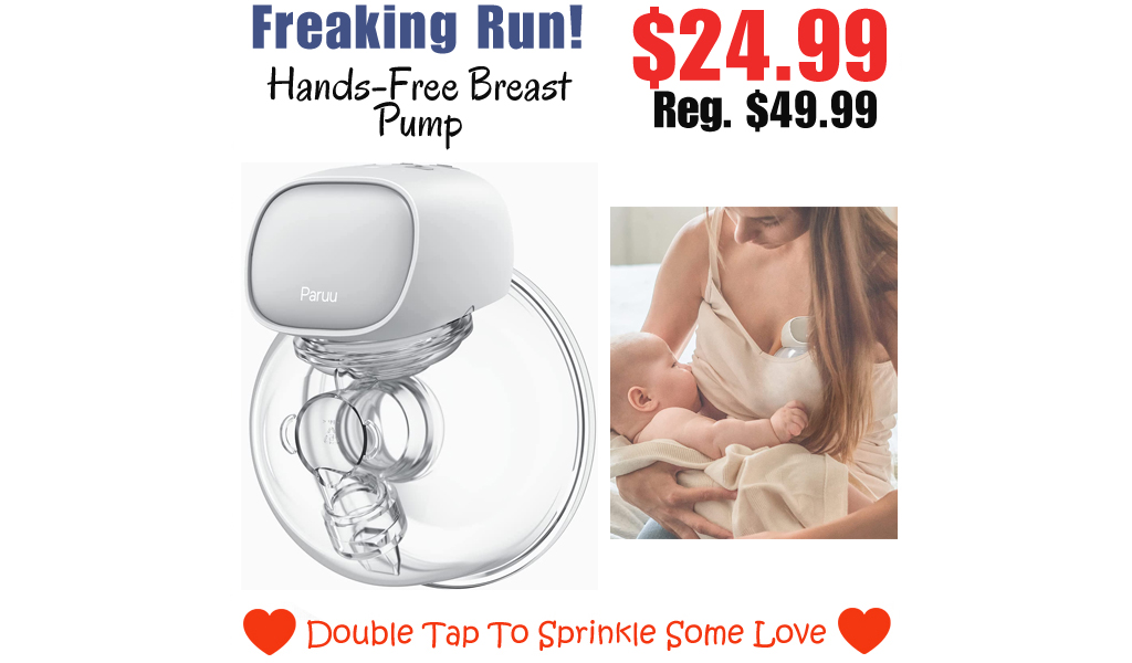 Hands-Free Breast Pump Only $24.99 Shipped on Amazon (Regularly $49.99)