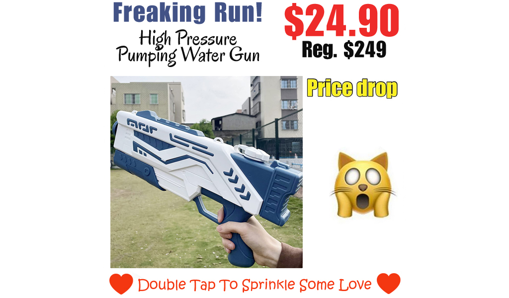 High Pressure Pumping Water Gun Only $24.90 Shipped on Amazon (Regularly $249)