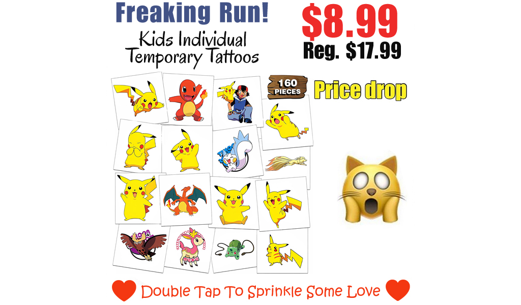 Kids Individual Temporary Tattoos Only $8.99 Shipped on Amazon (Regularly $17.99)