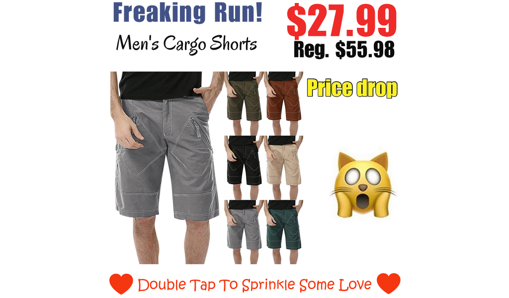 Men's Cargo Shorts Only $27.99 Shipped on Amazon (Regularly $55.98)