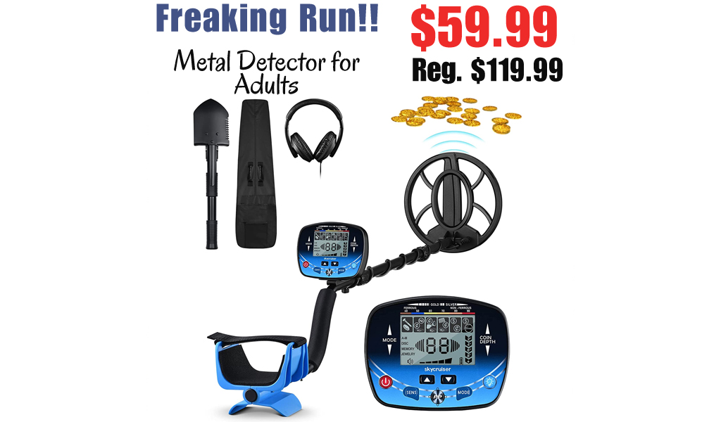 Metal Detector for Adults Only $59.99 Shipped on Amazon (Regularly $119.99)