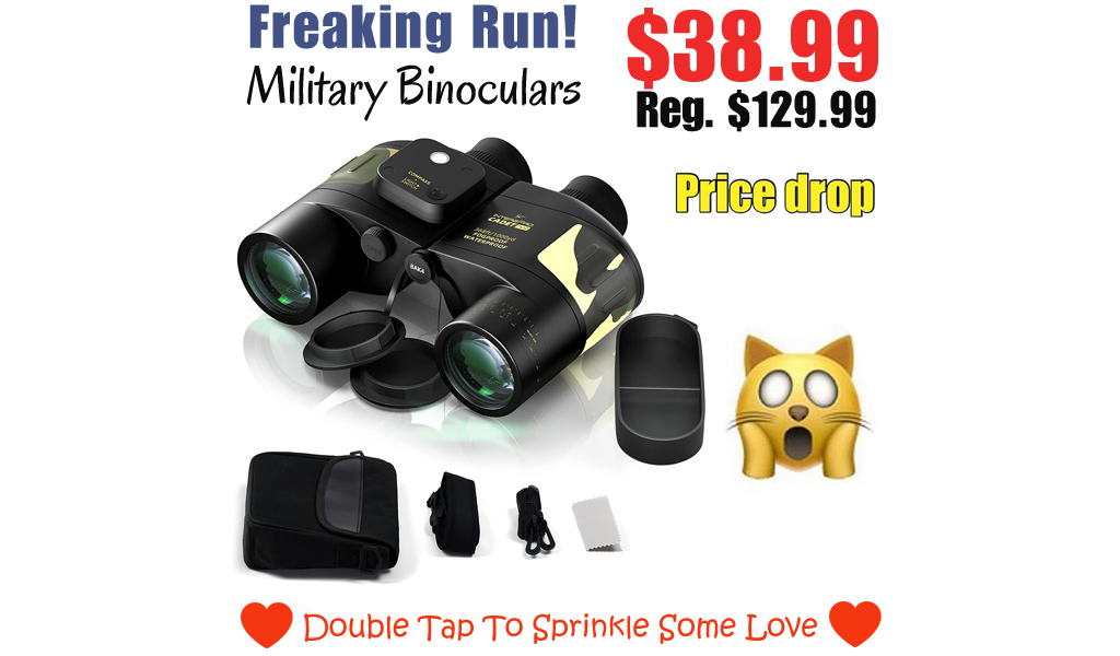 Military Binoculars Only $38.99 Shipped on Amazon (Regularly $129.99)