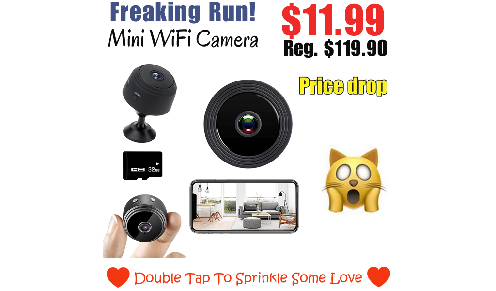 Mini WiFi Camera Only $11.99 Shipped on Amazon (Regularly $119.90)