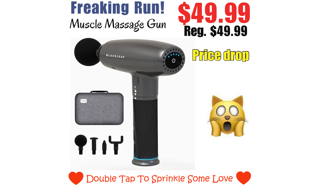 Muscle Massage Gun Only $24.99 Shipped on Amazon (Regularly $49.99)