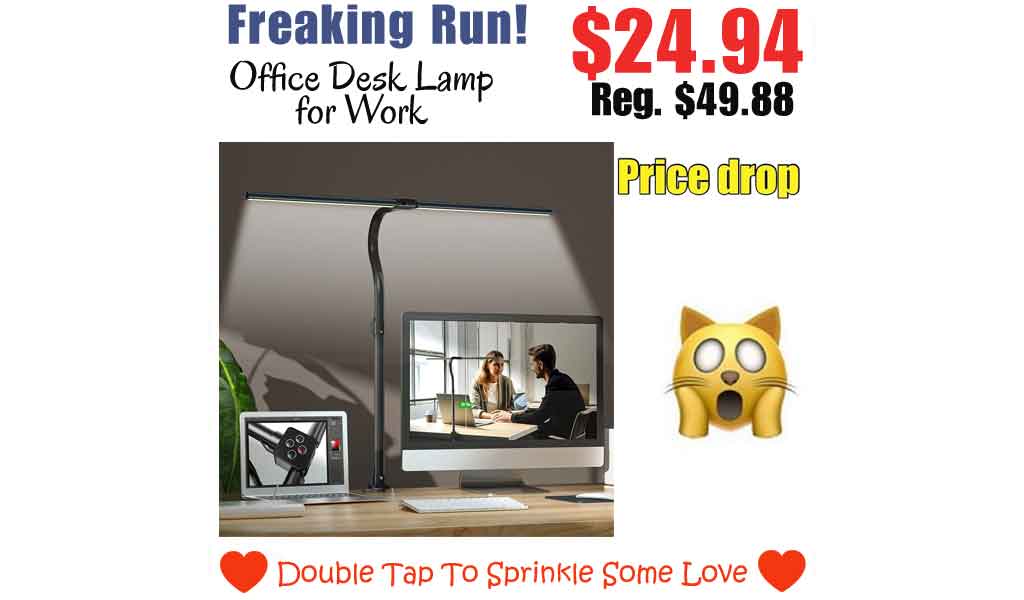 Office Desk Lamp for Work Only $24.94 Shipped on Amazon (Regularly $49.88)