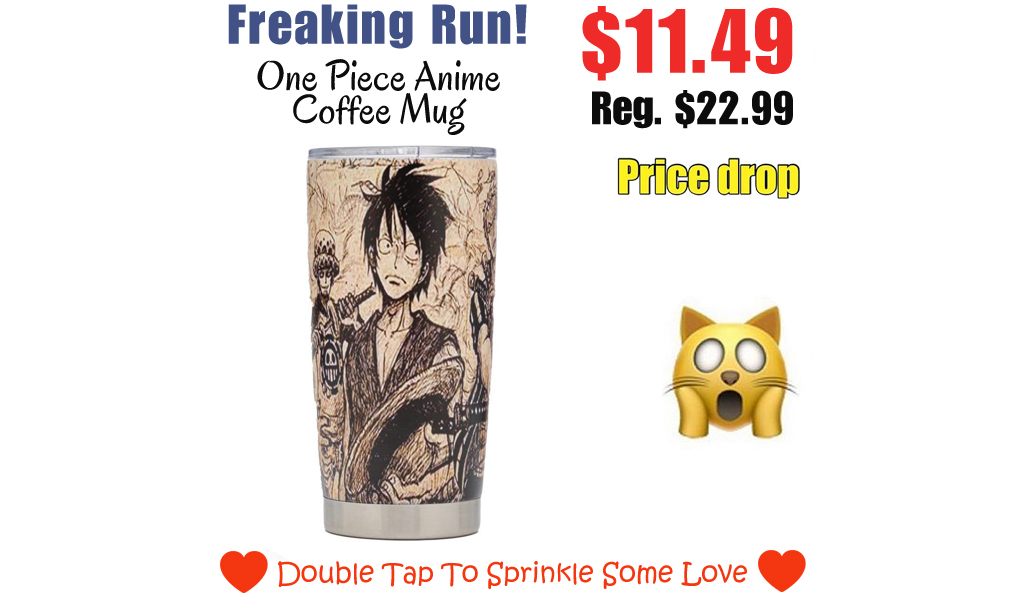 One Piece Anime Coffee Mug Only $11.49 Shipped on Amazon (Regularly $22.99)