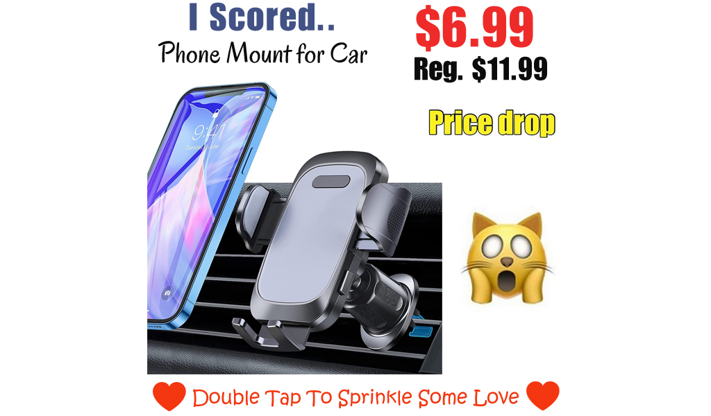Phone Mount for Car Only $6.99 Shipped on Amazon (Regularly $11.99)