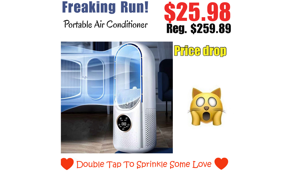 Portable Air Conditioner Only $25.98 Shipped on Amazon (Regularly $259.99)