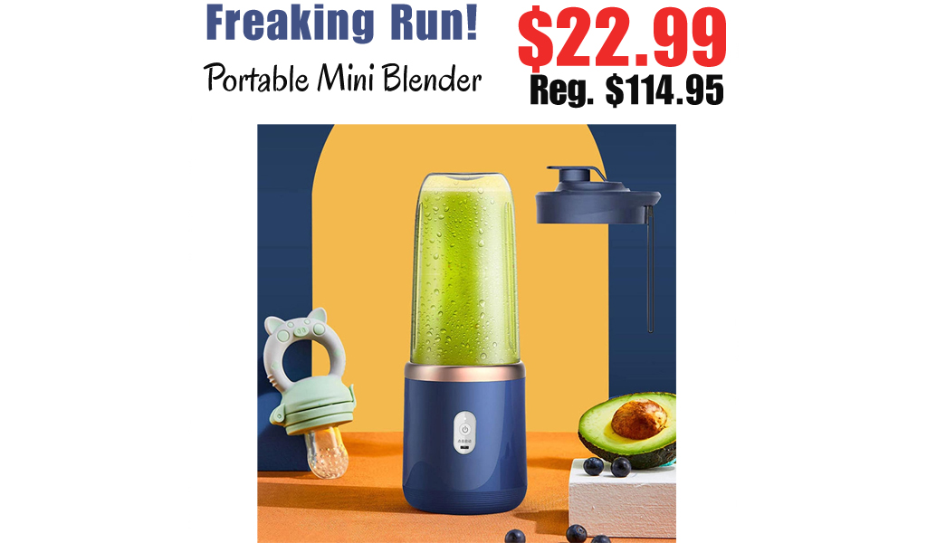 Portable Mini Blender Only $22.99 Shipped on Amazon (Regularly $114.95)