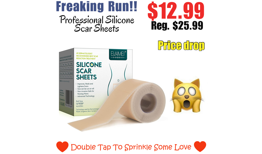 Professional Silicone Scar Sheets Only $12.99 Shipped on Amazon (Regularly $25.99)