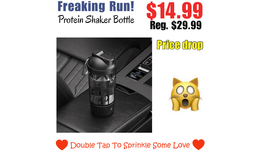 Protein Shaker Bottle Only $14.99 Shipped on Amazon (Regularly $29.99)