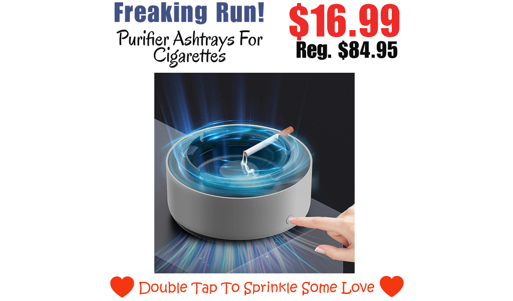 Purifier Ashtrays For Cigarettes Only $16.99 Shipped on Amazon (Regularly $84.95)