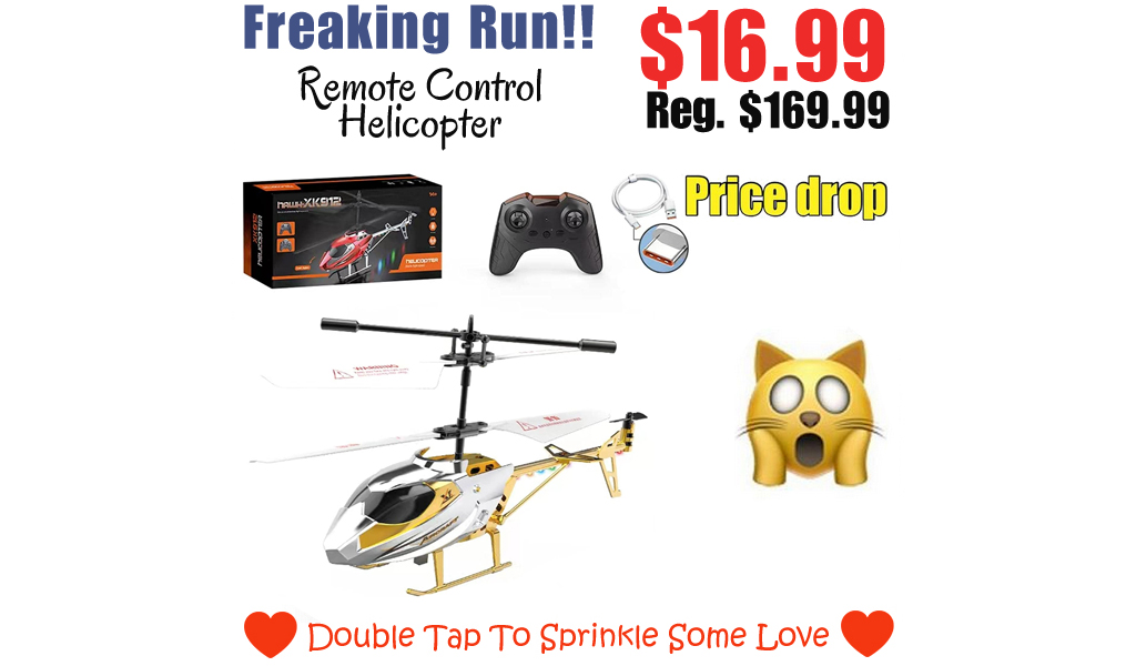 Remote Control Helicopter Only $16.99 Shipped on Amazon (Regularly $169.99)