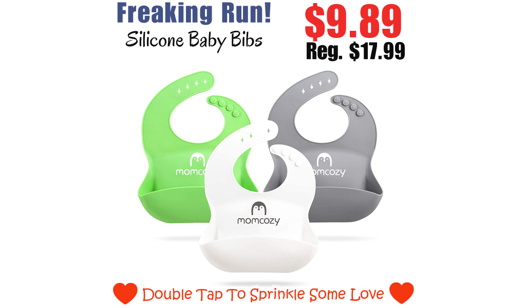 Silicone Baby Bibs Only $9.89 Shipped on Amazon (Regularly $17.99)