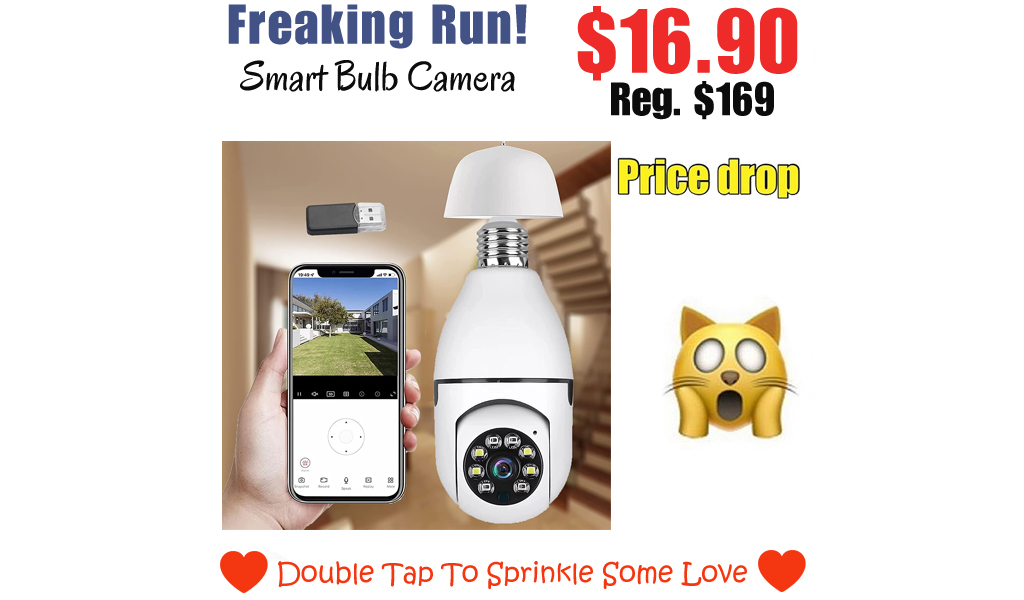 Smart Bulb Camera Only $16.90 Shipped on Amazon (Regularly $169)
