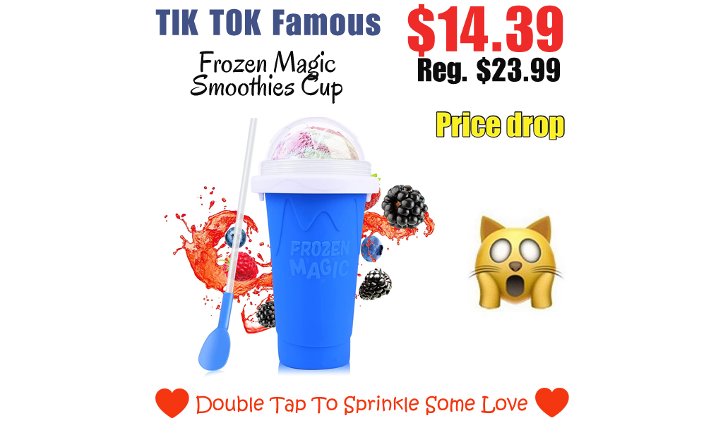 TIK TOK Frozen Magic Smoothies Cup Only $14.39 Shipped on Amazon (Regularly $23.99)