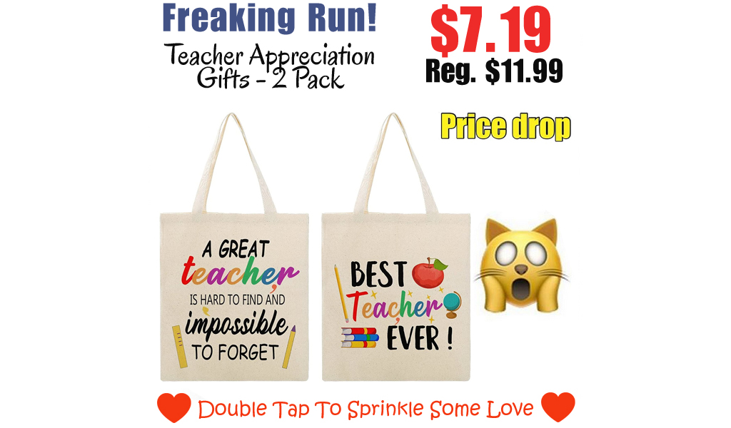 Teacher Appreciation Gifts - 2 Pack Only $7.19 Shipped on Amazon (Regularly $11.99)