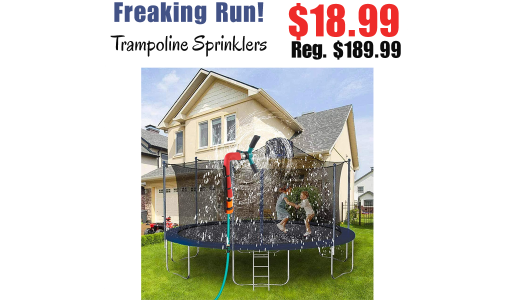 Trampoline Sprinklers Only $18.99 Shipped on Amazon (Regularly $189.99)