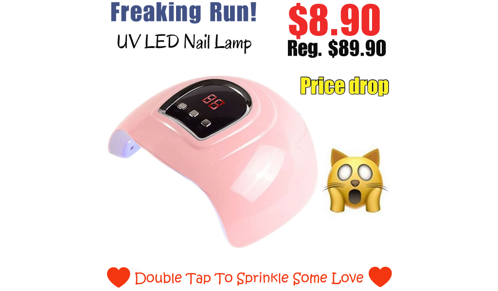 UV LED Nail Lamp Only $8.90 Shipped on Amazon (Regularly $89.90)