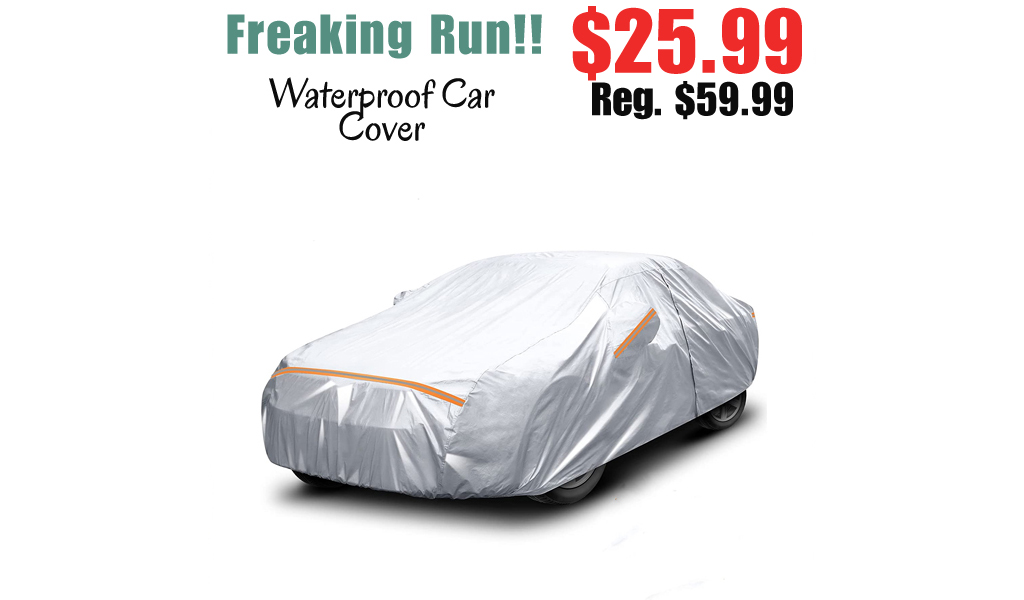 Waterproof Car Cover Only $25.99 Shipped on Amazon (Regularly $59.99)