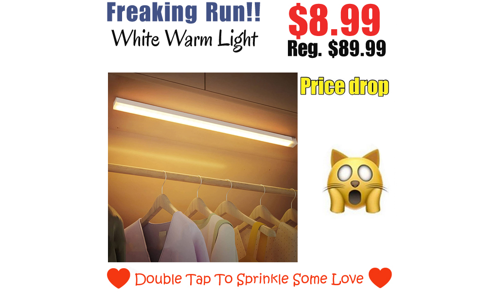 White Warm Light Only $8.99 Shipped on Amazon (Regularly $89.99)