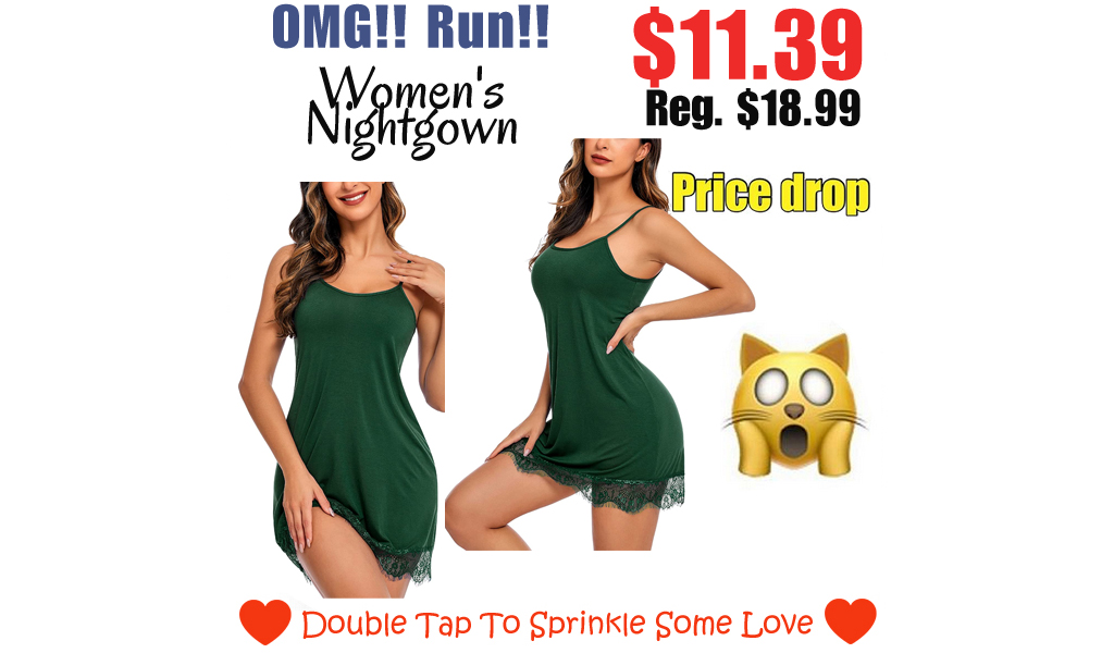 Women's Nightgown Only $11.39 Shipped on Amazon (Regularly $18.99)