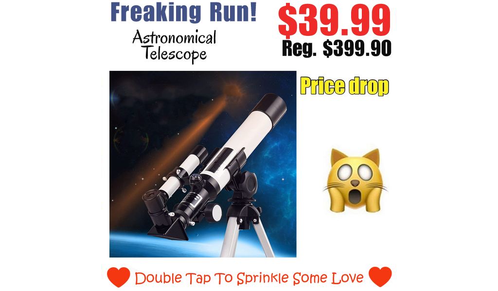 Astronomical Telescope Only $39.99 Shipped on Amazon (Regularly $399.90)