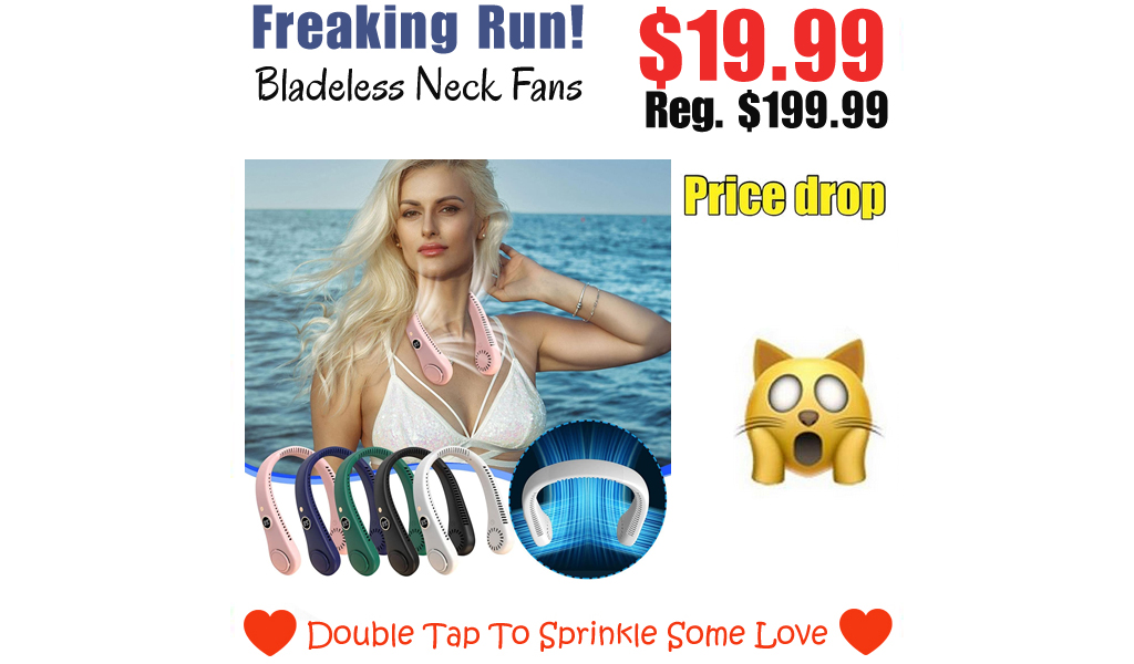 Bladeless Neck Fans Only $19.99 Shipped on Amazon (Regularly $199.99)