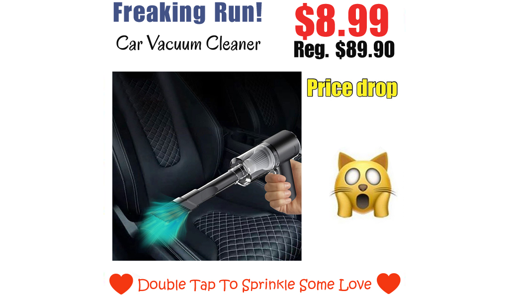 Car Vacuum Cleaner Only $8.99 Shipped on Amazon (Regularly $89.90)