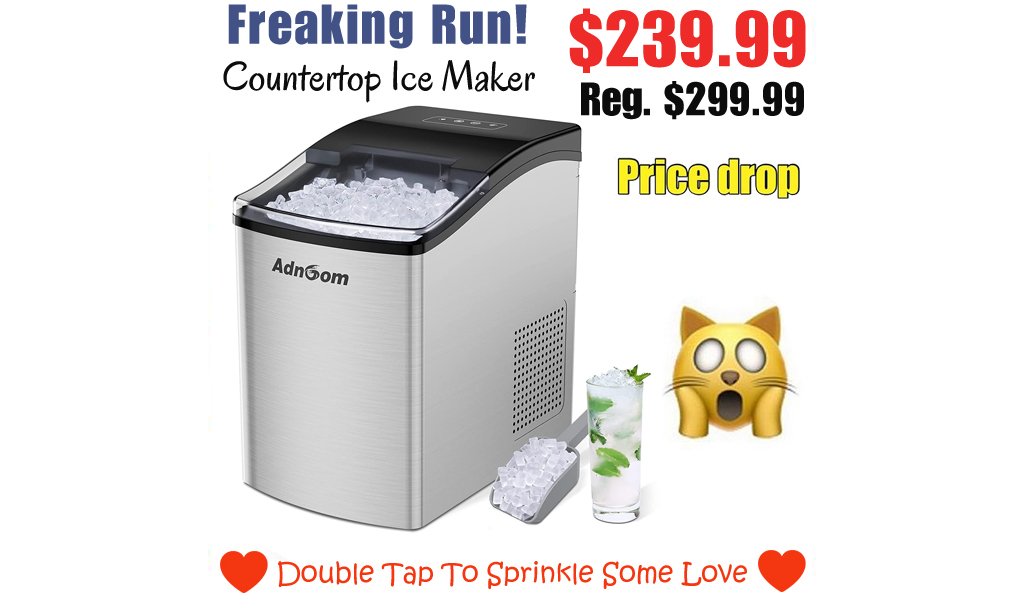 Countertop Ice Maker Only $239.99 Shipped on Amazon (Regularly $299.99)