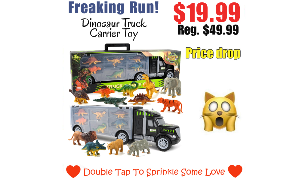 Dinosaur Truck Carrier Toy Only $19.99 Shipped on Walmart.com (Regularly $49.99)