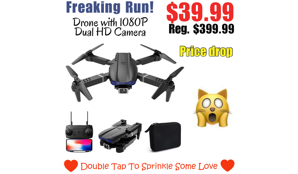 Drone with 1080P Dual HD Camera Only $39.99 Shipped on Amazon (Regularly $399.99)