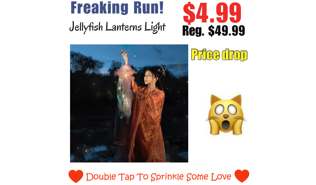 Jellyfish Lanterns Light Only $4.99 Shipped on Amazon (Regularly $49.99)