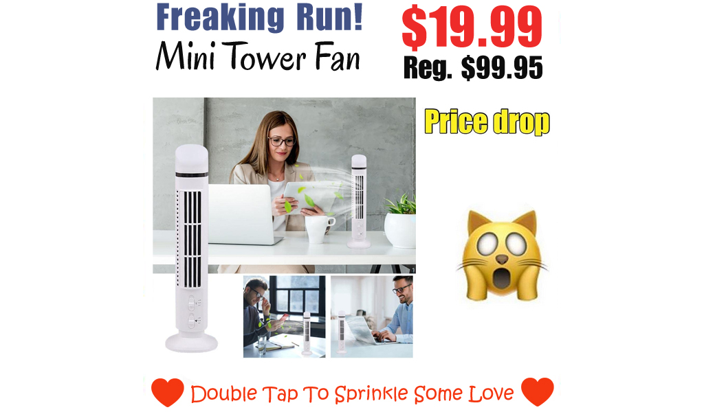 Mini Tower Fan Only $19.99 Shipped on Amazon (Regularly $99.95)