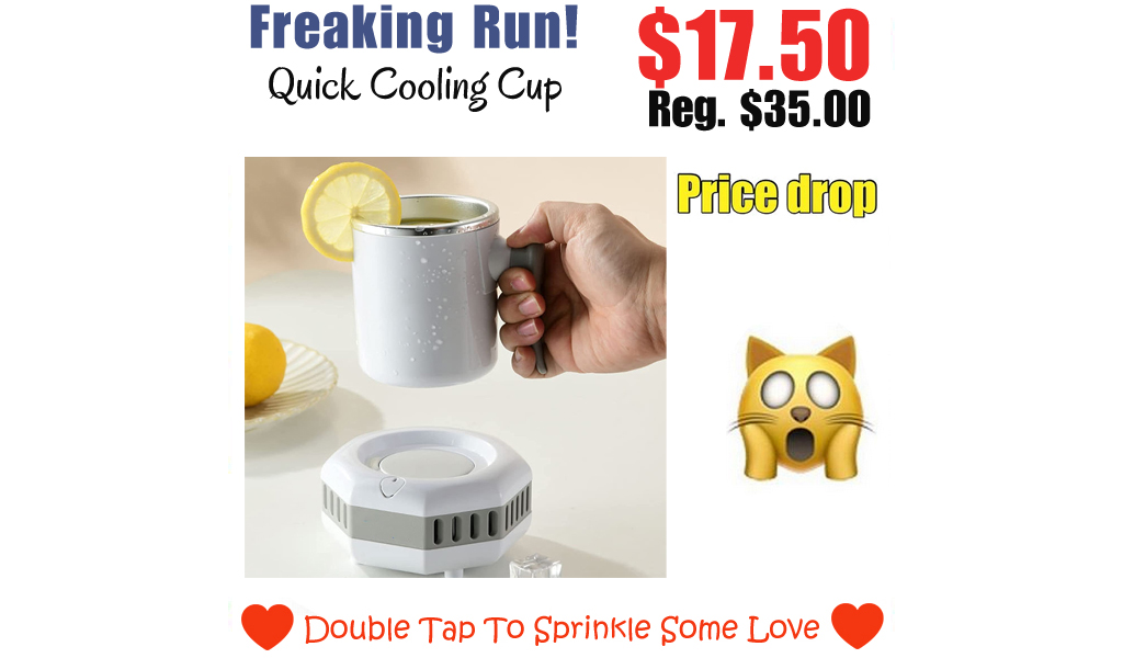 Quick Cooling Cup Only $17.50 Shipped on Amazon (Regularly $35)