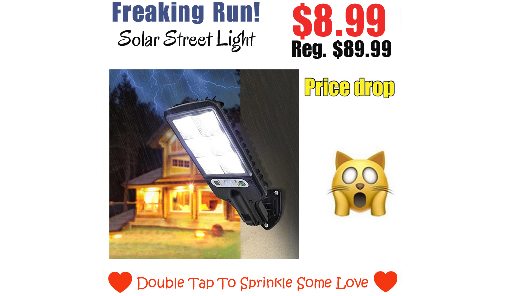Solar Street Light Only $8.99 Shipped on Amazon (Regularly $89.99)