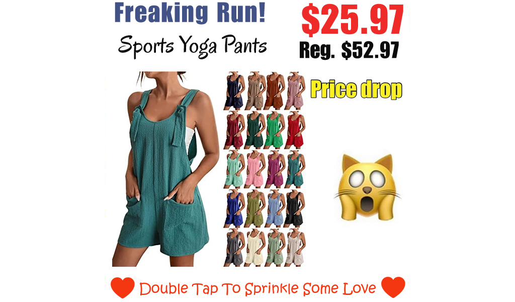 Sports Yoga Pants Only $25.97 Shipped on Amazon (Regularly $52.97)