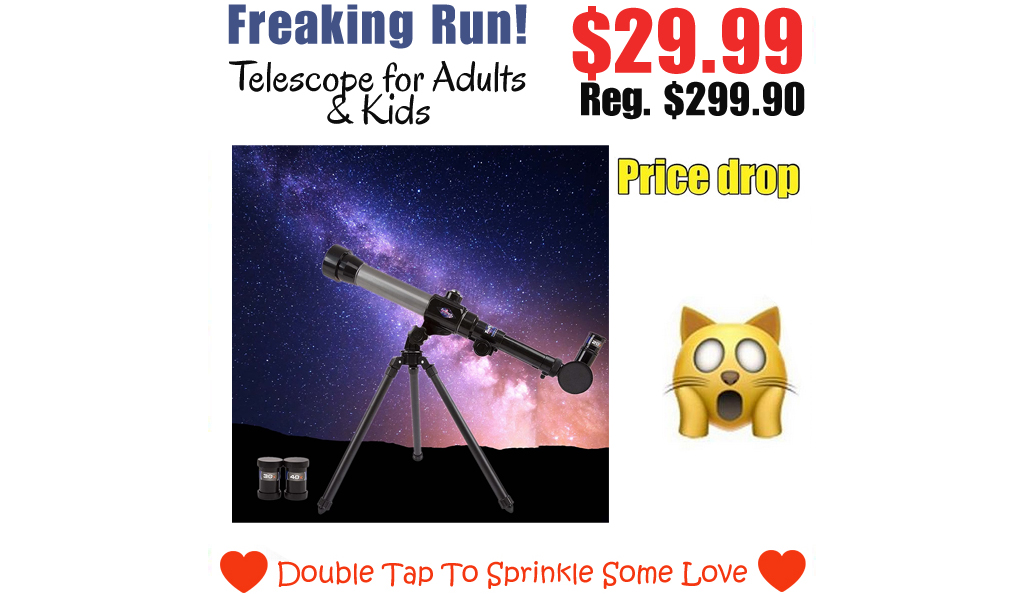 Telescope for Adults & Kids Only $29.99 Shipped on Amazon (Regularly $299.90)