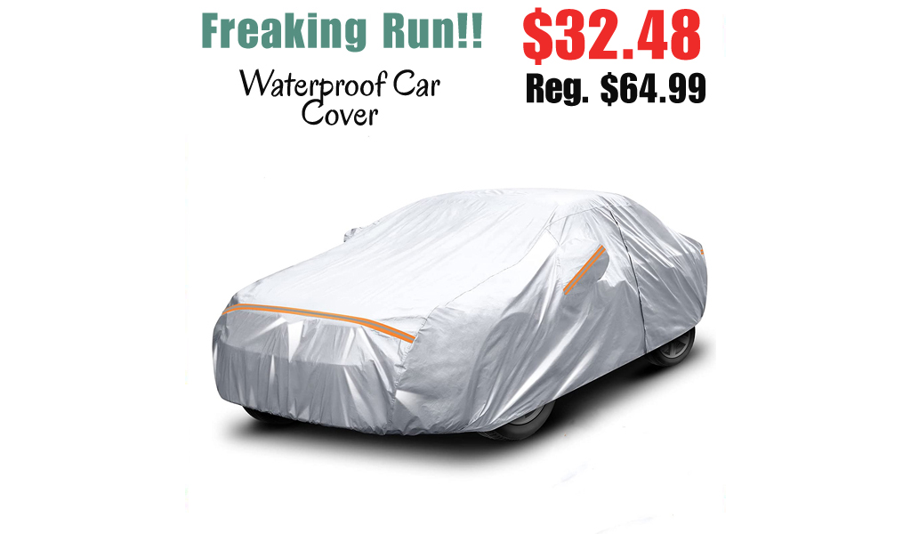 Waterproof Car Cover Only $32.48 Shipped on Amazon (Regularly $64.99)
